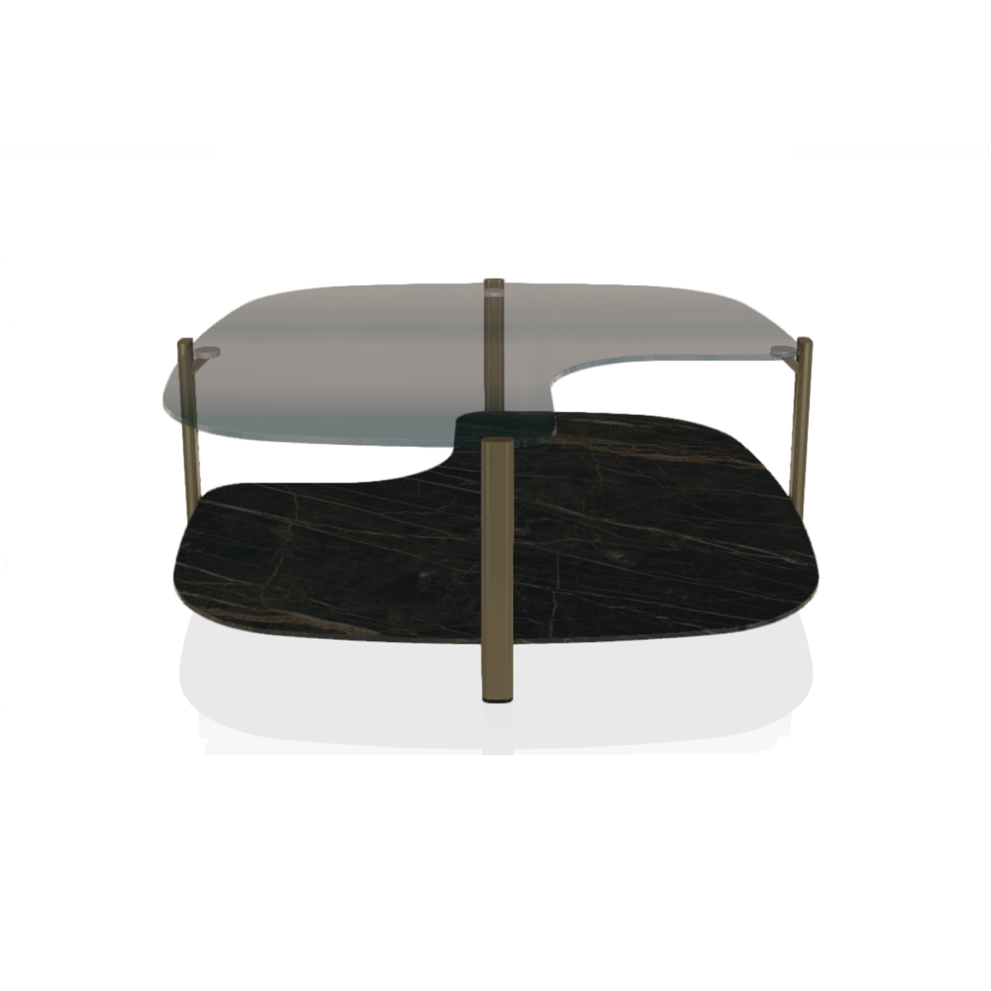 Pagoda Cocktail Table